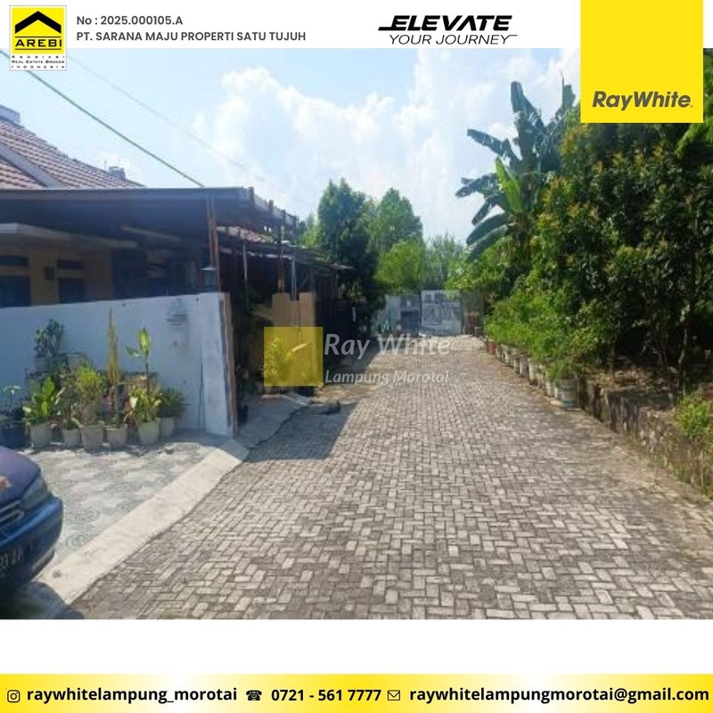 Jual Cepat  Rumah Tanjung Karang Timur harga 275juta