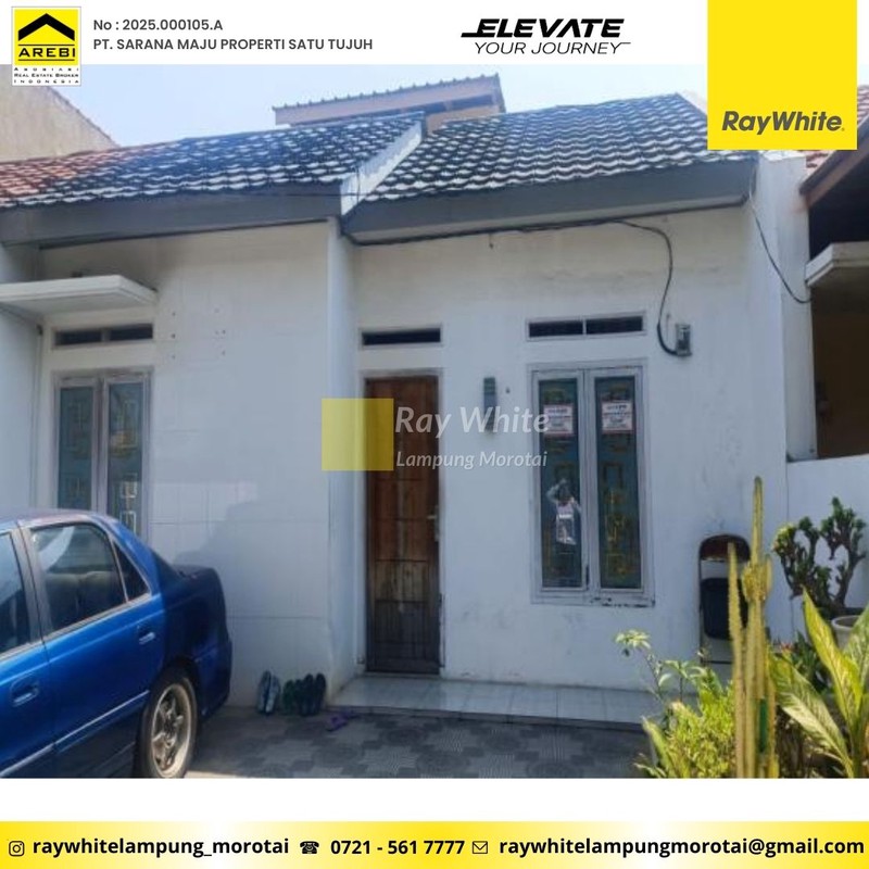 Jual Cepat  Rumah Tanjung Karang Timur harga 275juta