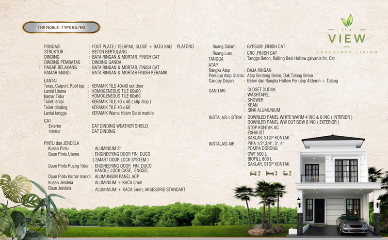 Noble at The View Bintaro | American Style Family Home 5 Menit KRL