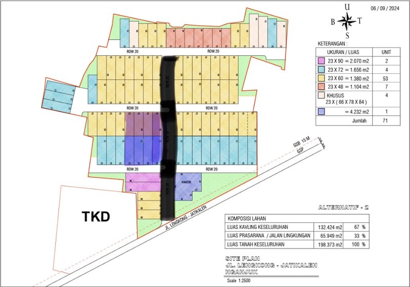 Dijual Tanah Nganjuk Nol Jalan Raya Jawa Timur