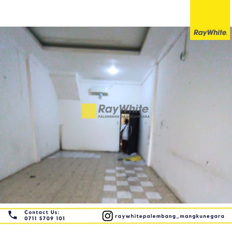 Disewakan Ruko 1 Pintu di Jl. Kolonel H. Barlian Kel. Sukabangun Kec. Sukarami Kota Palembang