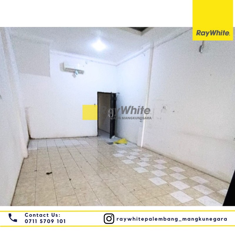 Disewakan Ruko 1 Pintu di Jl. Kolonel H. Barlian Kel. Sukabangun Kec. Sukarami Kota Palembang
