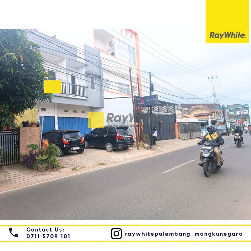 Disewakan Ruko 1 Pintu di Jl. Musi Raya Barat Kel. Sialang Kec. Sako, Kota Palembang