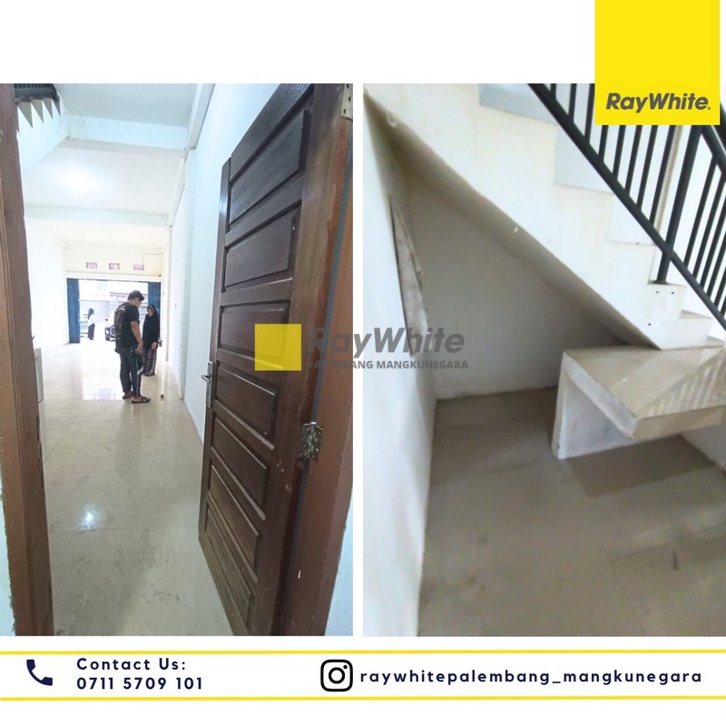 Disewakan Ruko 1 Pintu di Jl. Musi Raya Barat Kel. Sialang Kec. Sako, Kota Palembang