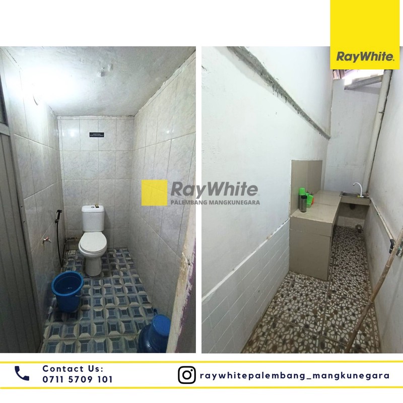 Disewakan Ruko 1 Pintu di Jl. Musi Raya Barat Kel. Sialang Kec. Sako, Kota Palembang