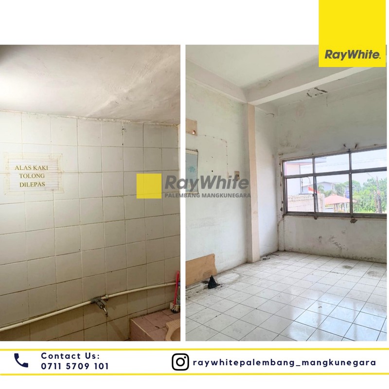 Disewakan Ruko di Jl. H. Abdul Rozak, Kel. Kalidoni, Kec. Kalidoni, Kota Palembang