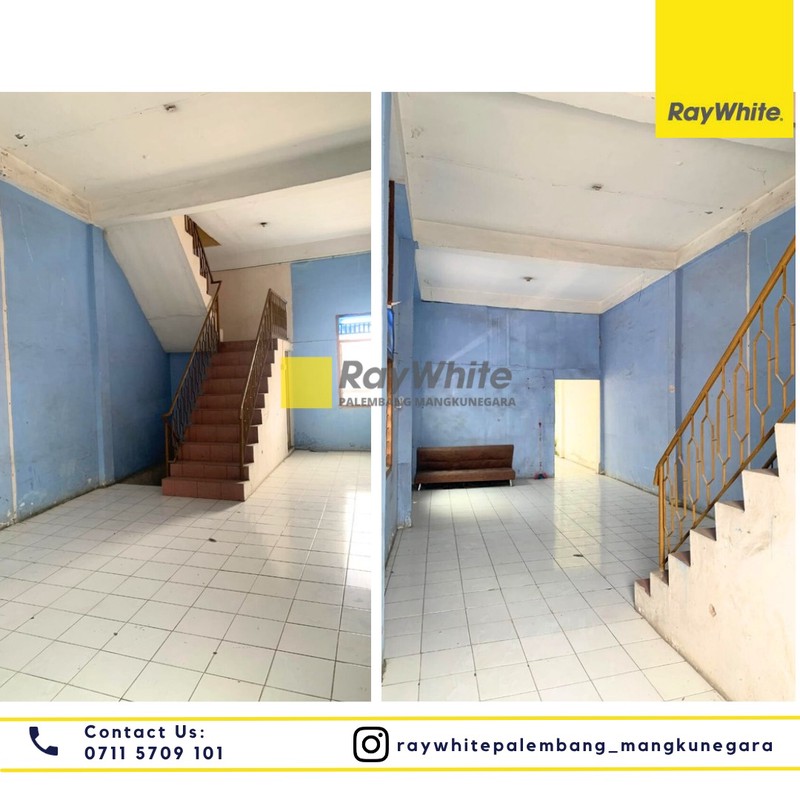 Disewakan Ruko di Jl. H. Abdul Rozak, Kel. Kalidoni, Kec. Kalidoni, Kota Palembang