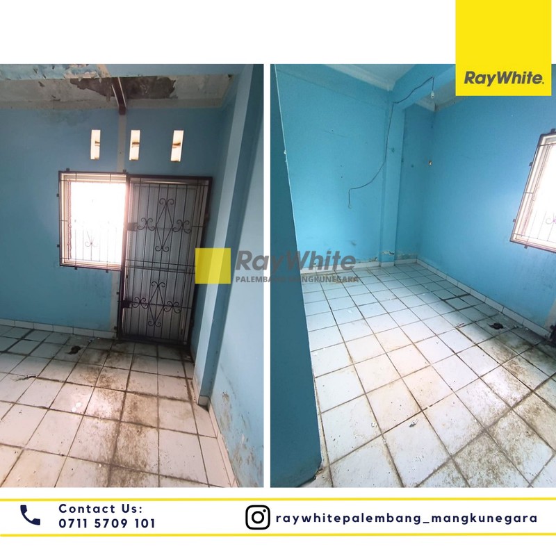 Disewakan Ruko 1 Pintu di Jl. Bambang Utoyo Kel. 2 Ilir Kec. Ilir Tim. II, Kota Palembang