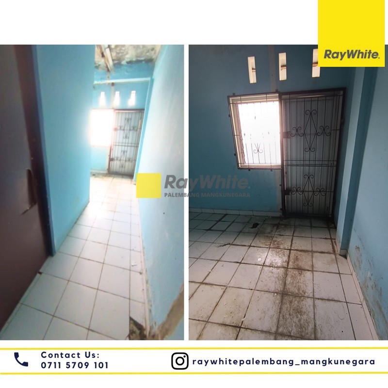 Disewakan Ruko 1 Pintu di Jl. Bambang Utoyo Kel. 2 Ilir Kec. Ilir Tim. II, Kota Palembang