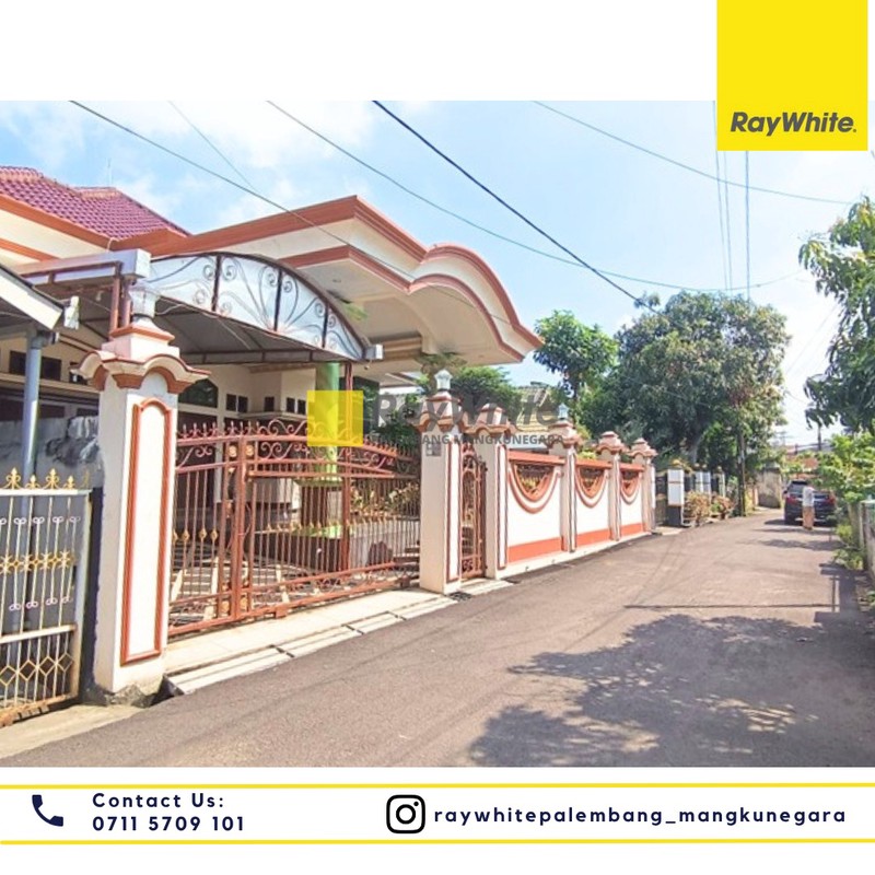 Dijual Rumah di Jl. Sutan Syahrir Lr. Kamboja Kel. 5 Ilir, Kec. Ilir Tim. II, Kota Palembang
