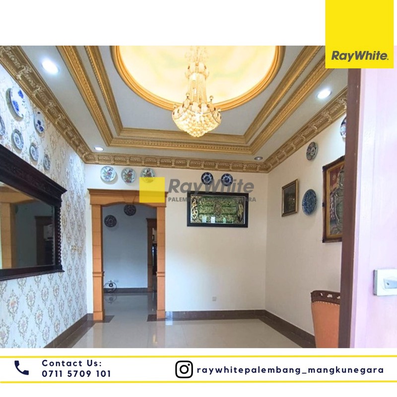 Dijual Rumah di Jl. Sutan Syahrir Lr. Kamboja Kel. 5 Ilir, Kec. Ilir Tim. II, Kota Palembang