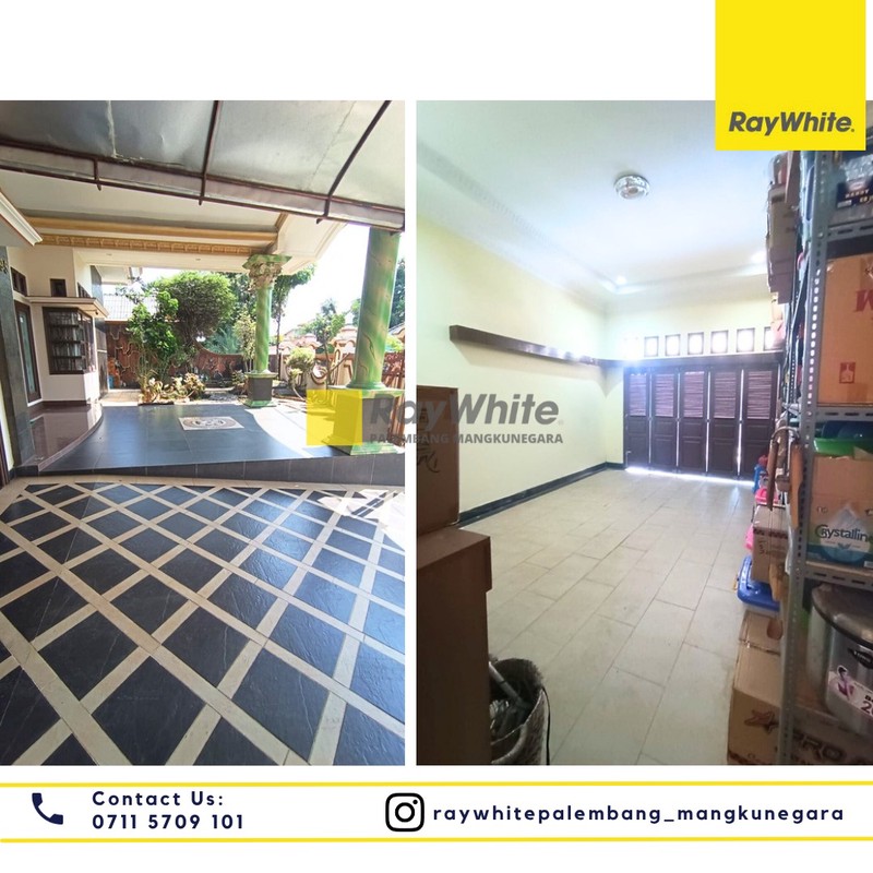 Dijual Rumah di Jl. Sutan Syahrir Lr. Kamboja Kel. 5 Ilir, Kec. Ilir Tim. II, Kota Palembang