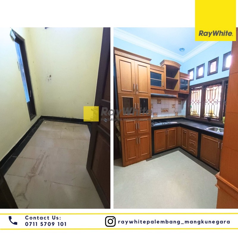 Dijual Rumah di Jl. Sutan Syahrir Lr. Kamboja Kel. 5 Ilir, Kec. Ilir Tim. II, Kota Palembang