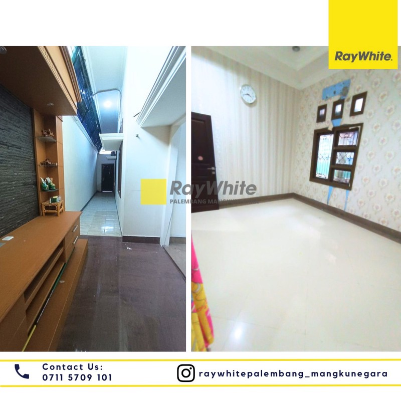 Dijual Rumah di Jl. Sutan Syahrir Lr. Kamboja Kel. 5 Ilir, Kec. Ilir Tim. II, Kota Palembang