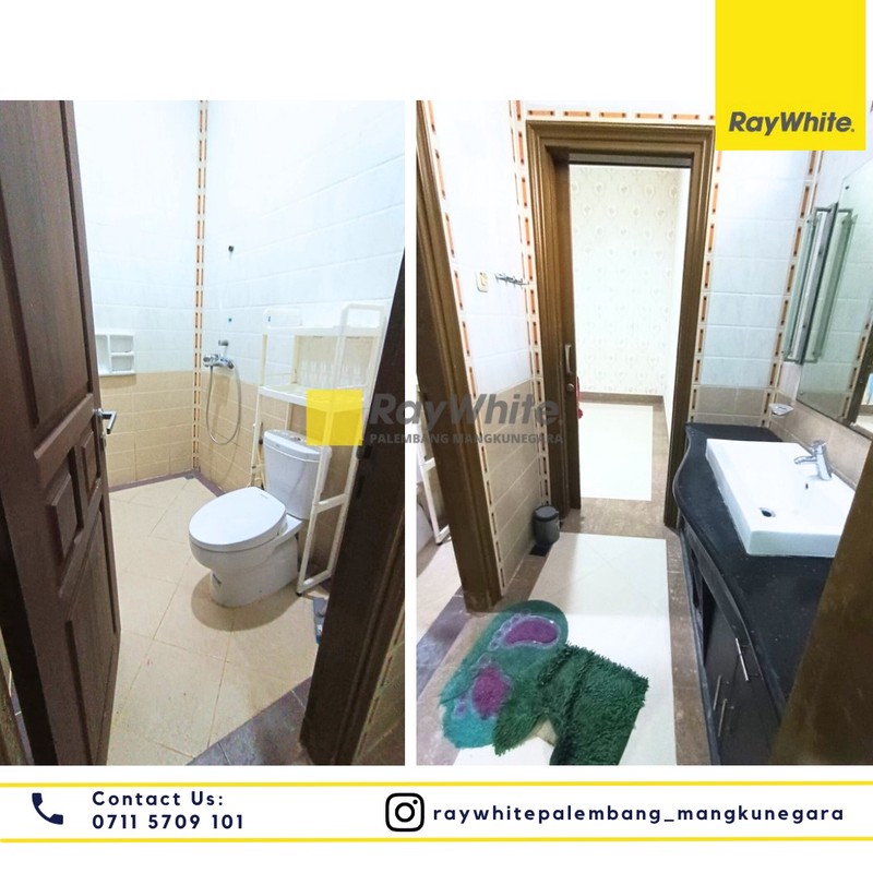 Disewakan Rumah + Furnish di Jl. Sutan Syahrir Lr. Kamboja Kel. 5 Ilir, Kec. Ilir Tim. II, Kota Palembang