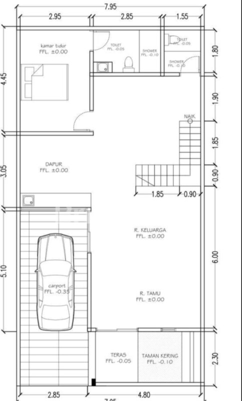 DIJUAL RUMAH BARU MODERN MINIMALIS
