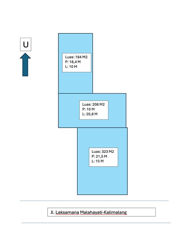 Tanah + Rumah dengan Luas 715m2 Lokasi Kalimalang Duren Sawit Jaktim