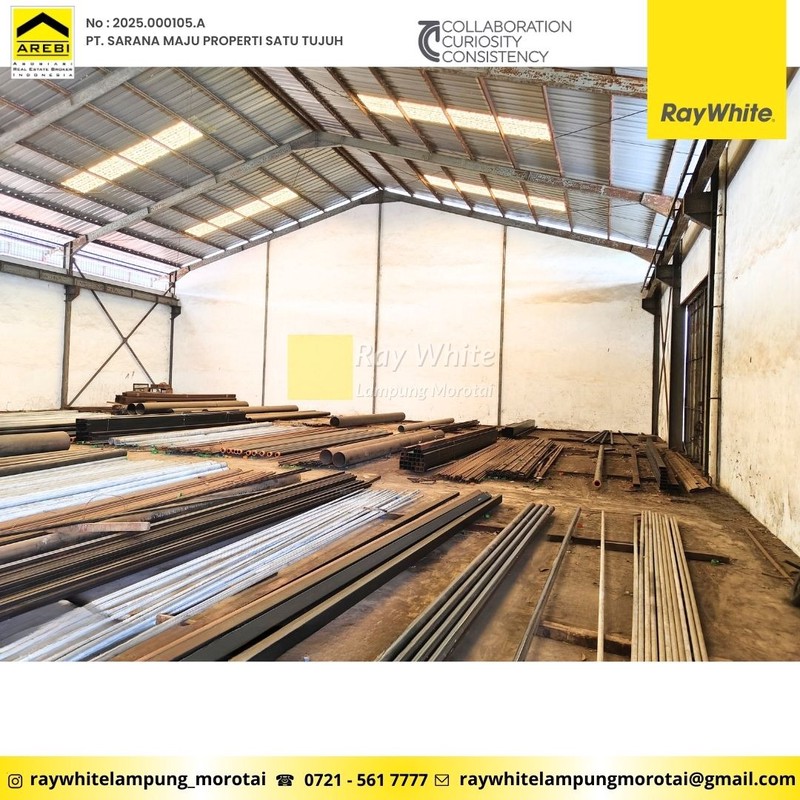 "Gudang , Ruko dan tanah strategis, lokasi prima, harga kompetitif!" tanjung karang pusat