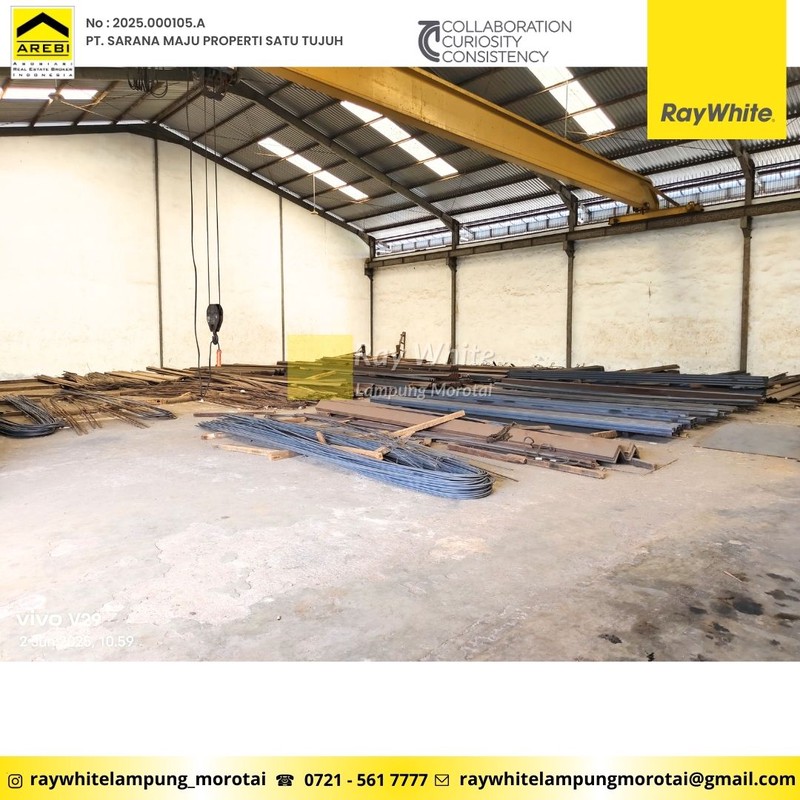 "Gudang , Ruko dan tanah strategis, lokasi prima, harga kompetitif!" tanjung karang pusat