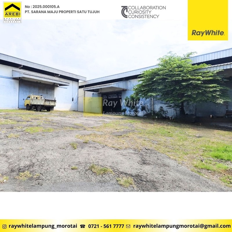 "Gudang , Ruko dan tanah strategis, lokasi prima, harga kompetitif!" tanjung karang pusat