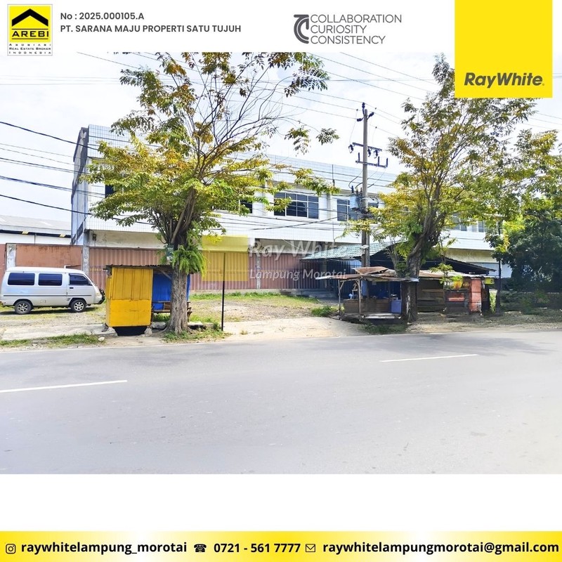 "Gudang , Ruko dan tanah strategis, lokasi prima, harga kompetitif!" tanjung karang pusat