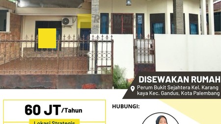 DISEWAKAN RUMAH HUNIAN NYAMAN POLIGON
