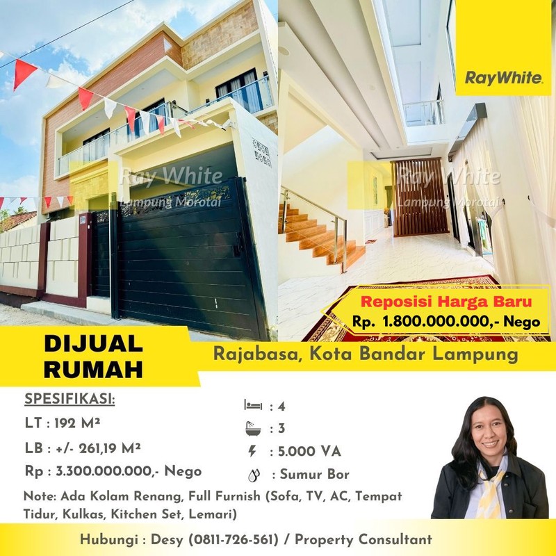 Rumah Mewah Bandar Lampung