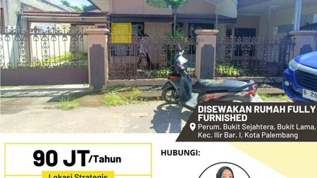 DISEWAKAN RUMAH HUNIAN NYAMAN FULLY FURNISHED