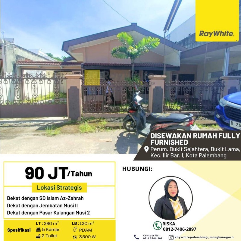 DISEWAKAN RUMAH HUNIAN NYAMAN FULLY FURNISHED