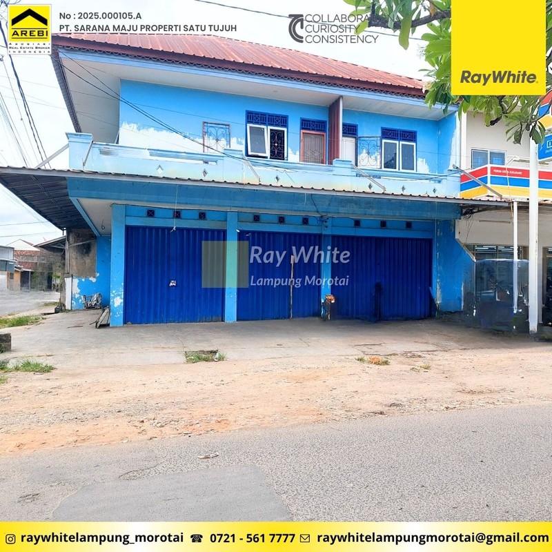 Ruko 3 Pintu Murah Bandar Lampung