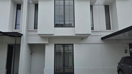 Rumah baru selesai dibangun (brand new) dengan desain modern klasik di Ciputat
