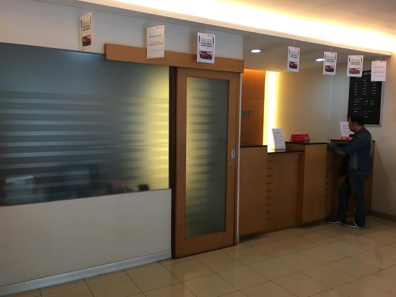 SEWA RUKO RAYA MARGOMULYO BEKAS BANK