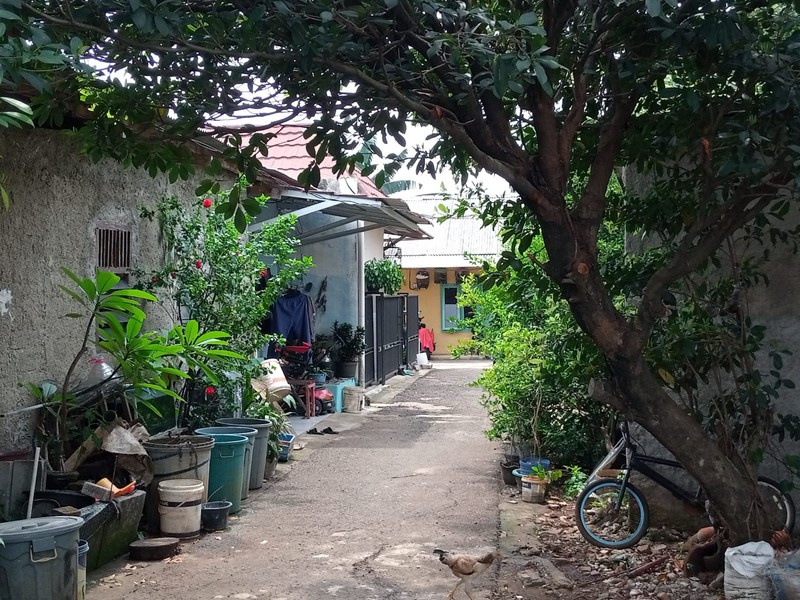 Pondok cabe luas 273 kontrakan 5 pintu harga hitung tanah