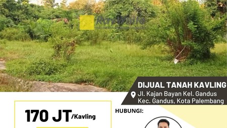 Dijual Tanah Kaplingan Murah 