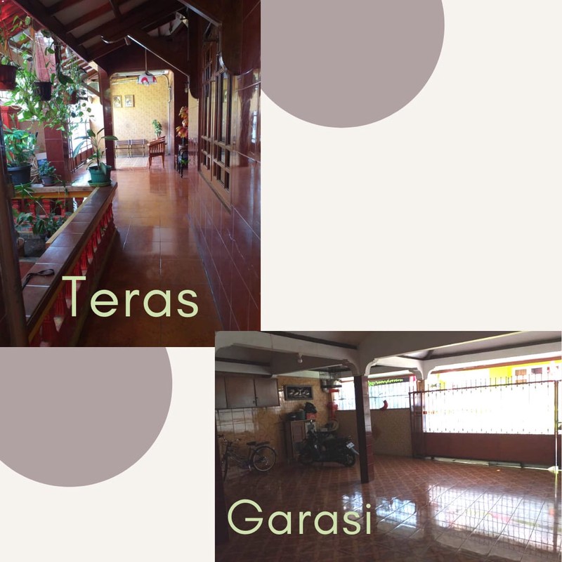 Rumah Lama Satu Setengah Lantai. Bebas Banjir di Larangan. Tidak Jauh dari Halte Trans Jakarta Puri Beta 1 dan 2