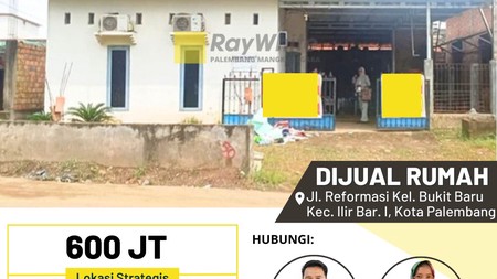 Dijual Rumah Murah di Kota Palembang
