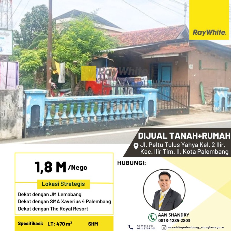 Dijual Murah Tanah + Rumah