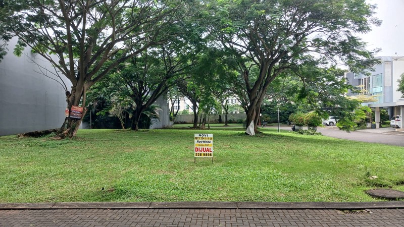 jual cepat tanah kavling strategis good invest di De Park Cluster cajuputy BSD City