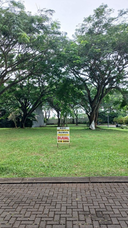 jual cepat tanah kavling strategis good invest di De Park Cluster cajuputy BSD City