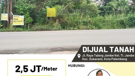 DIJUAL TANAH LOKASI STRATEGIS