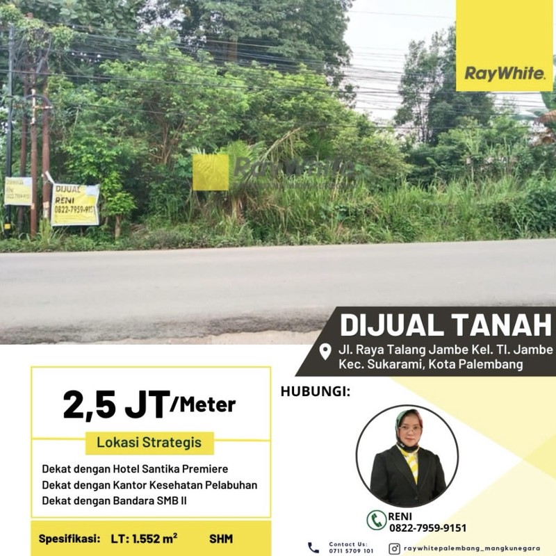 DIJUAL TANAH LOKASI STRATEGIS