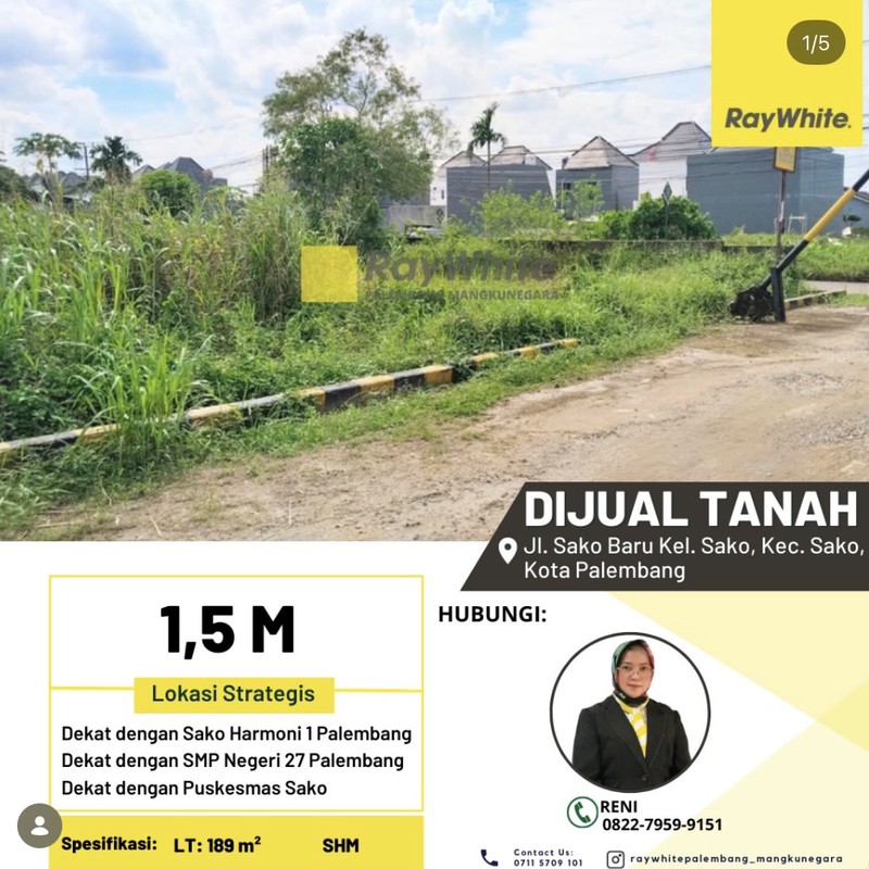 DIJUAL TANAH LOKASI STRATEGIS