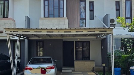 Rumah 2 lantai siap huni di The Mozia Cluster Amarine BSD City