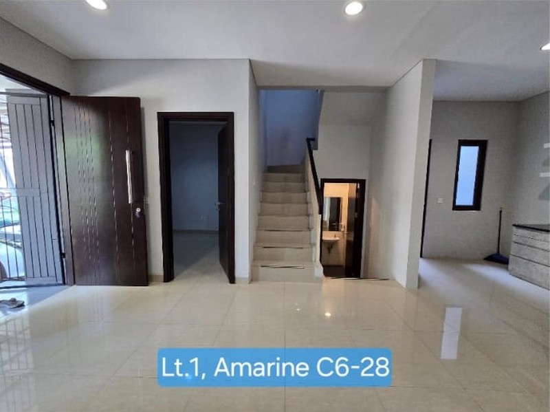 Rumah 2 lantai siap huni di The Mozia Cluster Amarine BSD City