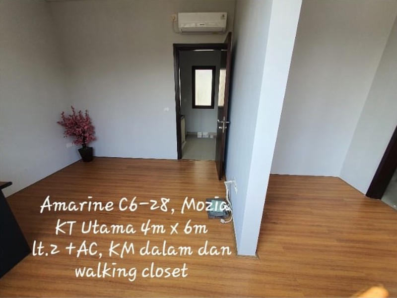 Rumah 2 lantai siap huni di The Mozia Cluster Amarine BSD City