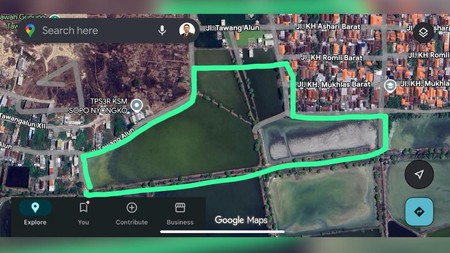 Dijual Tanah Kalanganyar Tambak Sedati