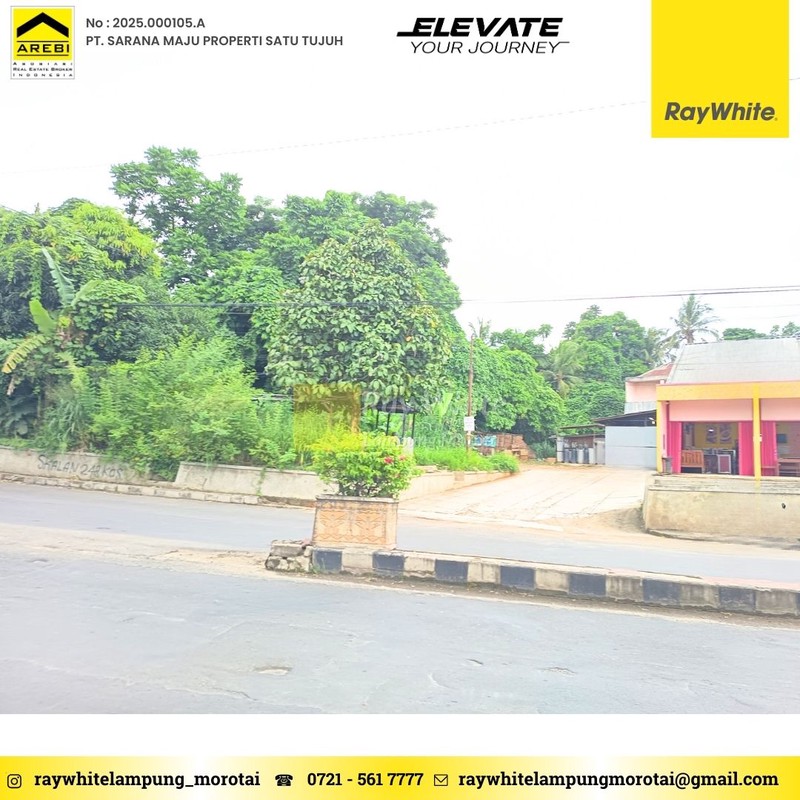 DISEWAKAN TANAH DI JALAN PRAMUKA BANDAR LAMPUNG