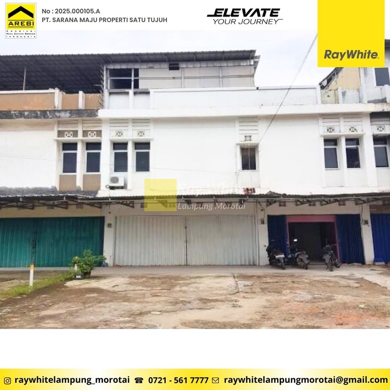 Dijual Ruko 3 Lantai Area Palembang