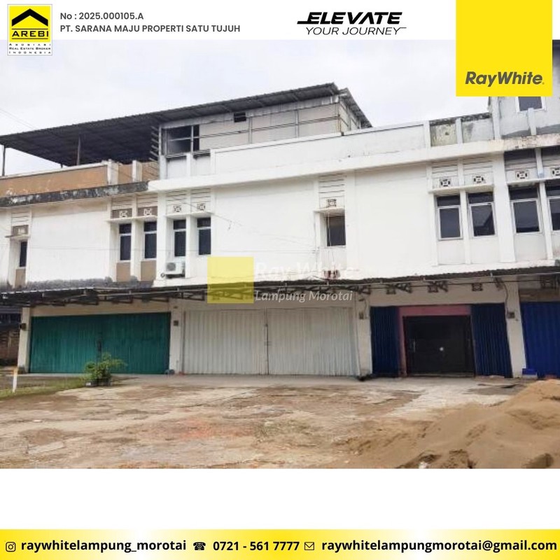 Dijual Ruko 3 Lantai Area Palembang
