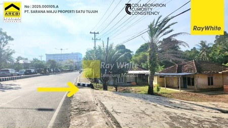 Dijual Tanah yang berlokasi di Rajabasa, Kota Bandar Lampung.